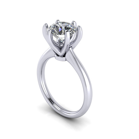 Solitaire Tiffany Diamond Ring
