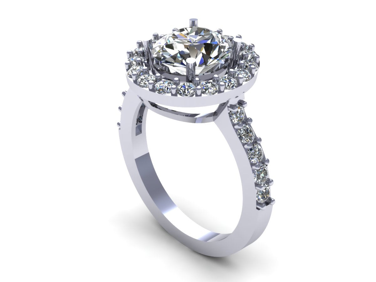 Great Halo Diamond Ring free download