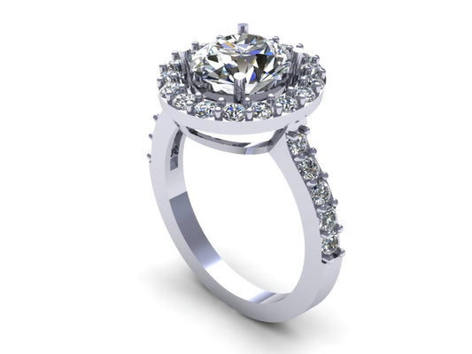 Great Halo Diamond Ring free download