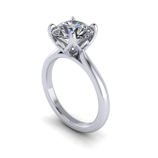 Solitiary One Stone Diamond Ring