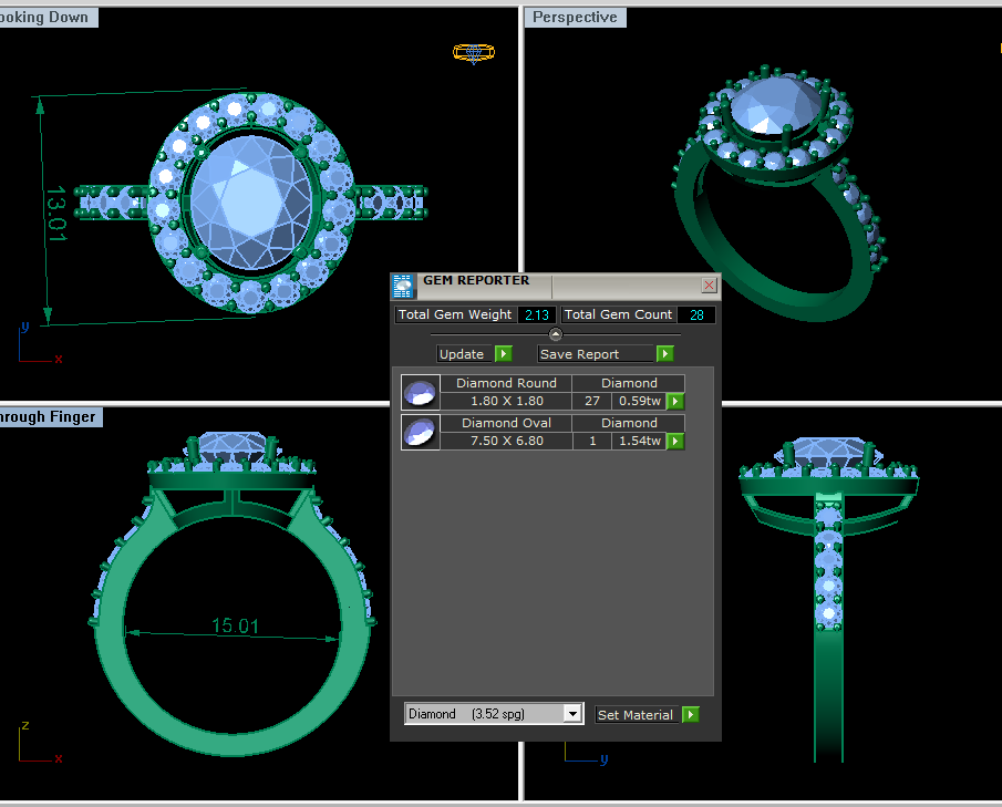 Great Halo Diamond Ring free download
