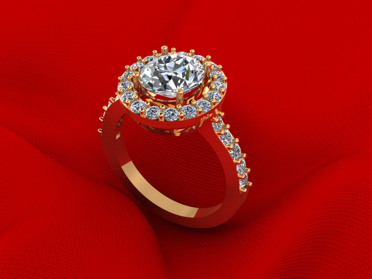 Great Halo Diamond Ring free download