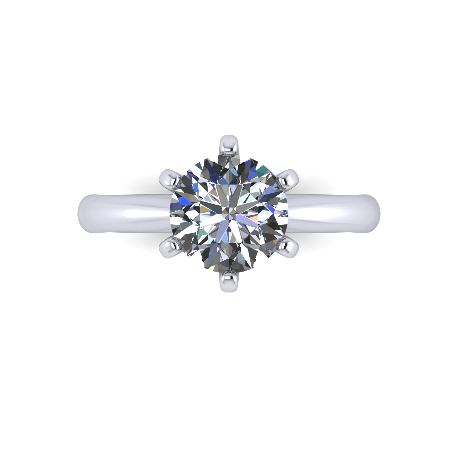 Solitaire Tiffany Diamond Ring