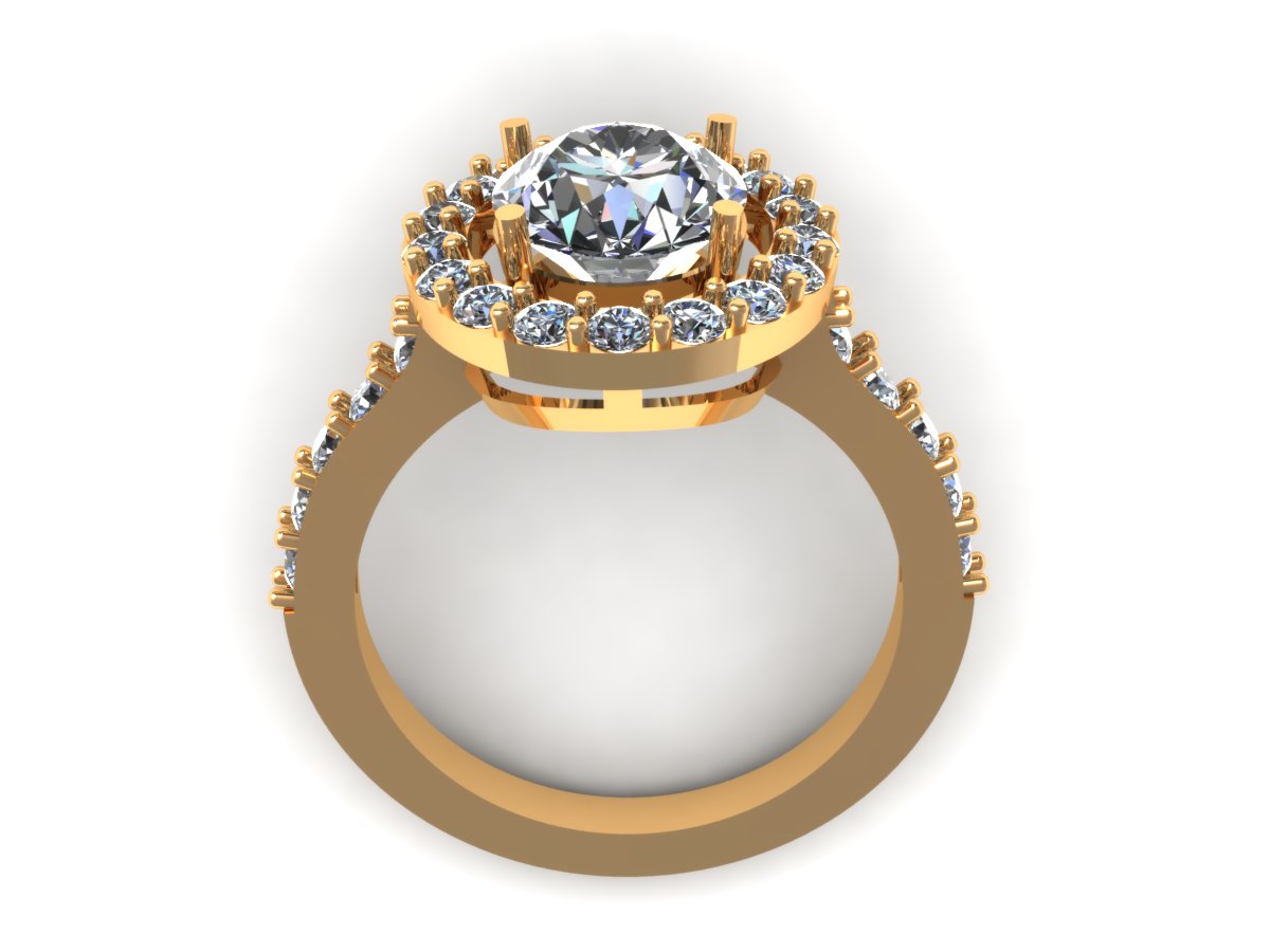 Great Halo Diamond Ring free download