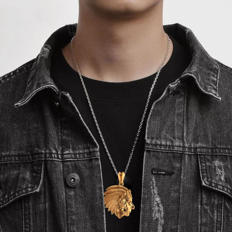 Great man pendant